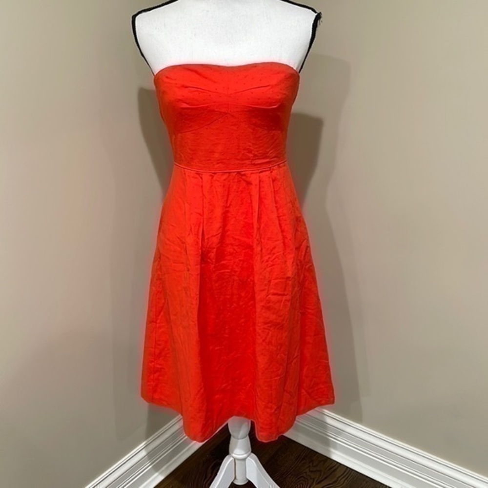 J Crew Strapless Dress NEW Size 2